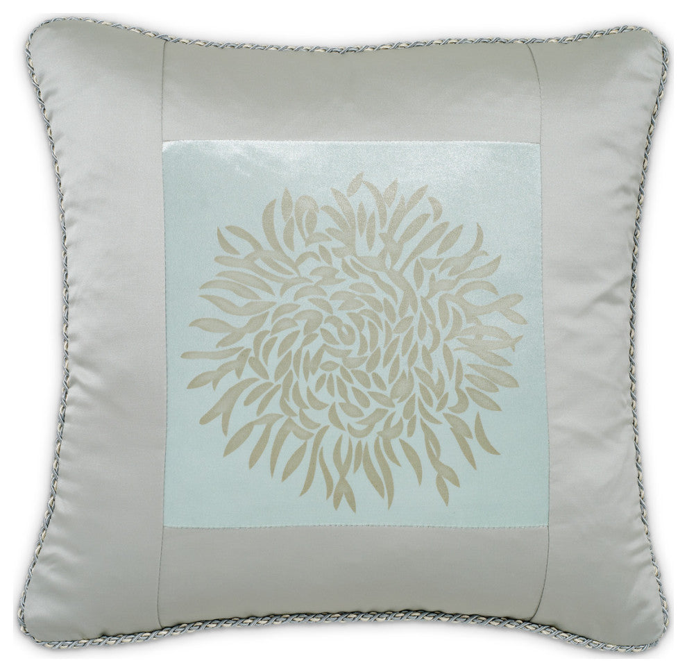 Regent 10-Piece King Velvet Comforter Set - Ice Blue