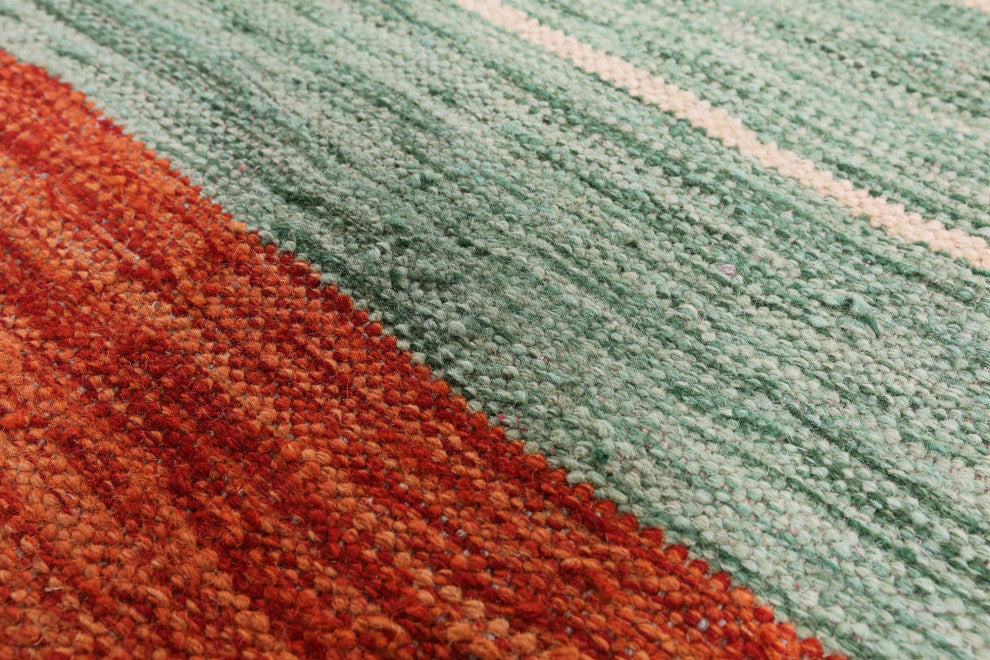 Kilim Flat Weave Wool On Wool Rug 9' 11" X 13' 6" - Q12590