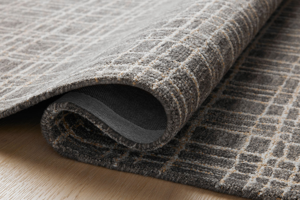 Chris Loves Julia x Loloi Polly Graphite / Pebble 9'-3" x 13' Area Rug