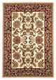 HomeRoots 9' x 13' Polypropylene Ivory or Red Area Rug