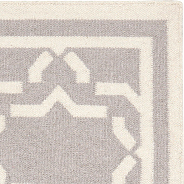 Safavieh Dhurries Dhu545G Gray, Ivory Area Rug