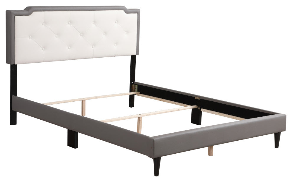 Starlight All in One Bed, Gray/White, Full