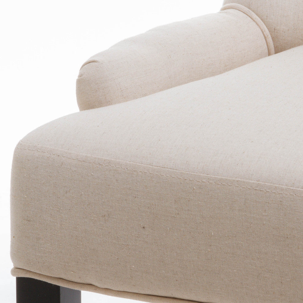 GDF Studio Janelle Tufted Fabric Dining/ Accent Chair, Set of 2