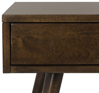 Safavieh Levinson Gold Cap Coffee Table, Brown