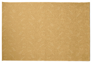 Muted Bongo Rug, Yellow, 4'x6'