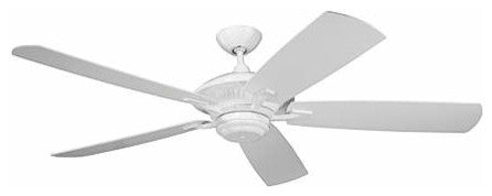 Monte Carlo 5CY60WH 60``Outdoor Ceiling Fan Cyclone White