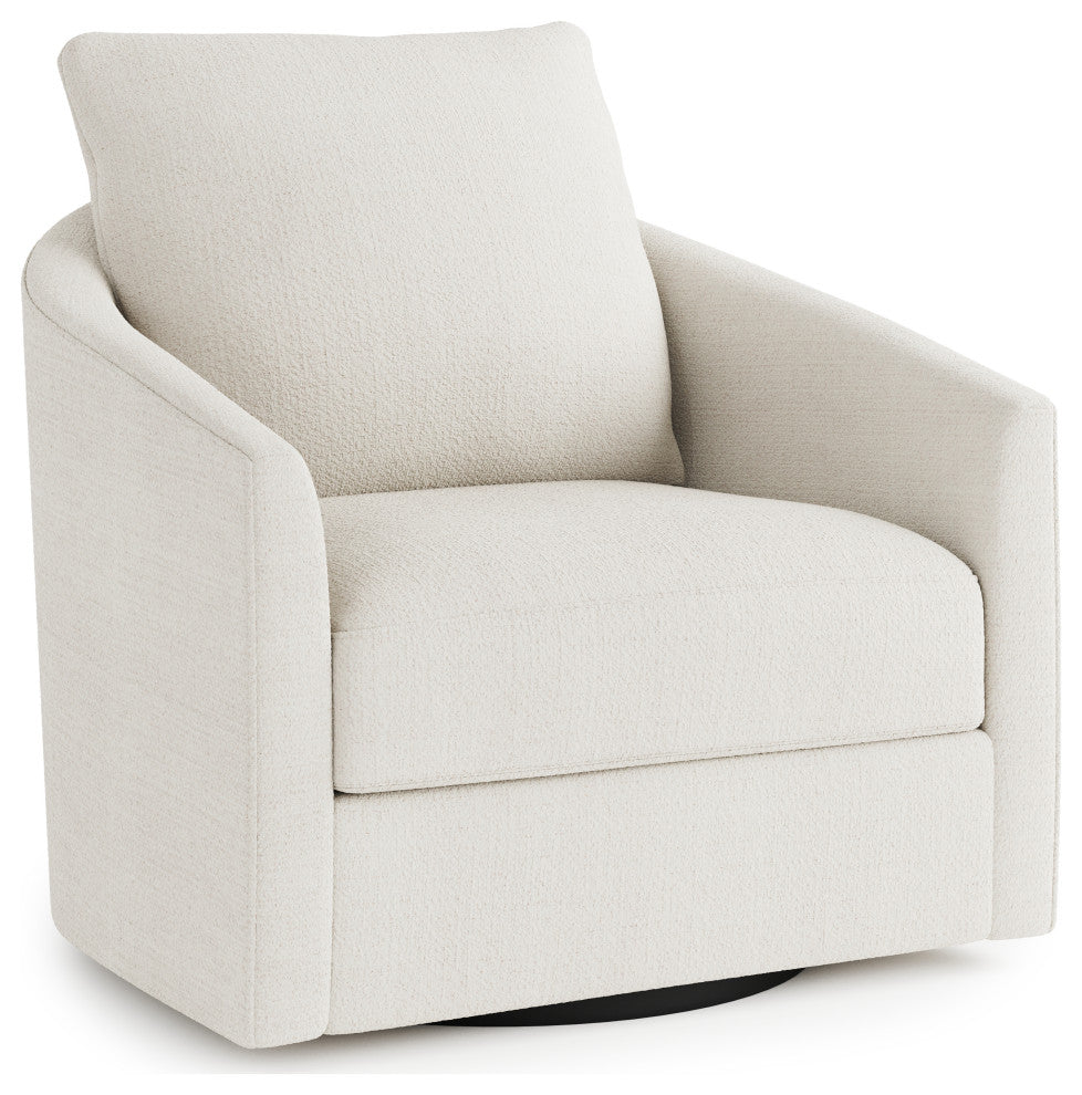 Bernhardt Astoria Fabric Swivel Chair