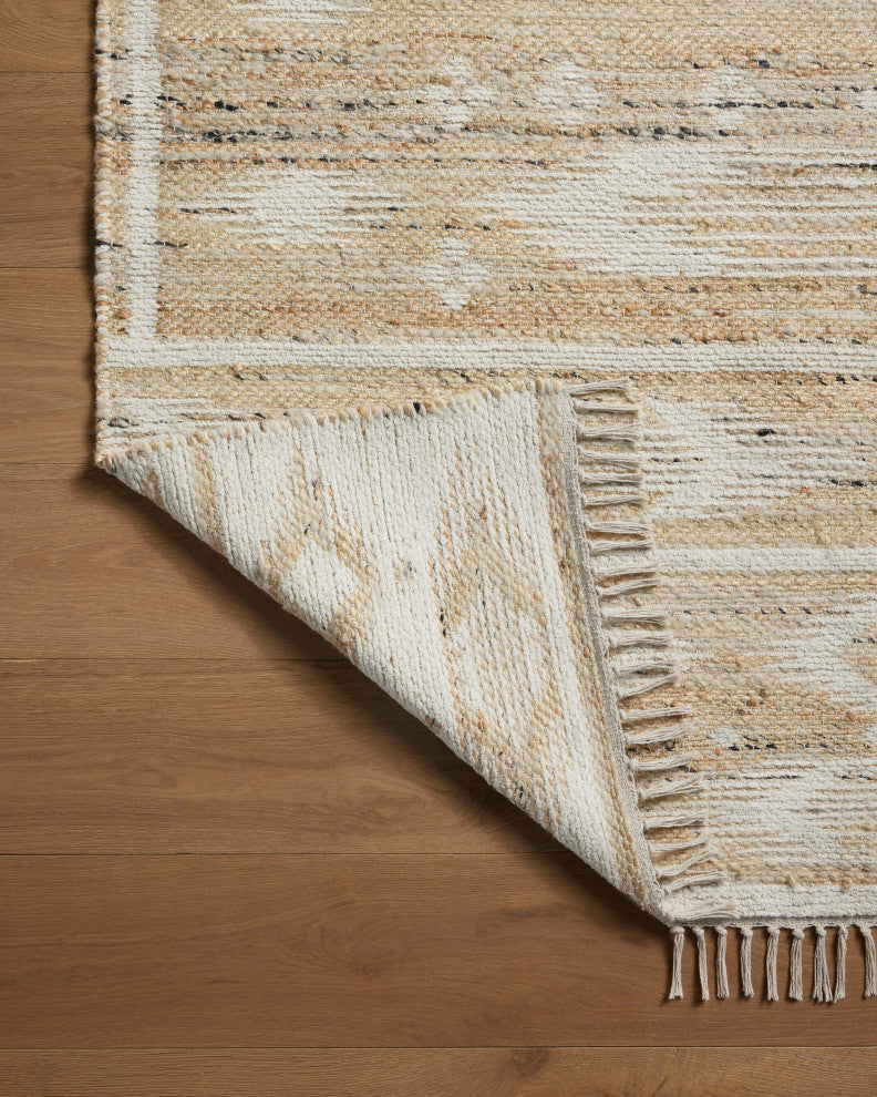 Angela Rose x Loloi Rivers Natural / Ivory 7'-9" x 9'-9" Area Rug