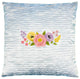 Linum Home Textiles Primavera Decorative Pillow Cover, Sky Blue, Square