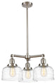 INNOVATIONS 207-SN-G713-LED 3-Light Chandelier Brushed Satin Nickel