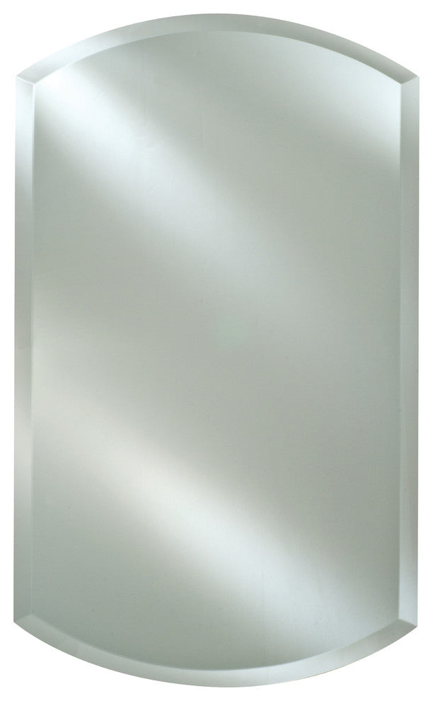 Afina Radiance Frameless Bevel Double Arch Mirror, 24x38