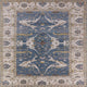 Ahgly Company Indoor Square Mid-Century Modern Area Rugs, 3' Square