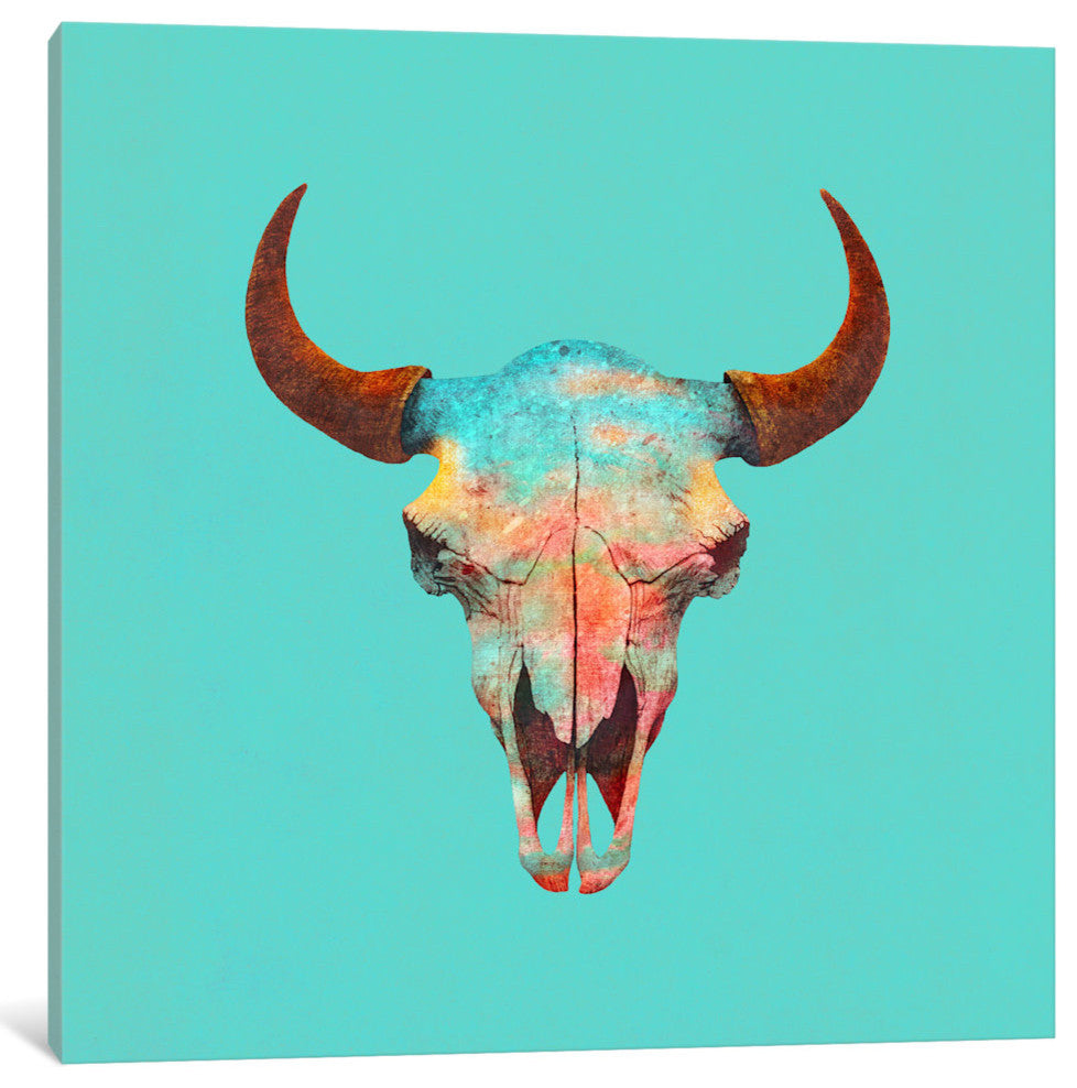 "Turquoise Sky Gallery" by Terry Fan, 12x12x1.5"