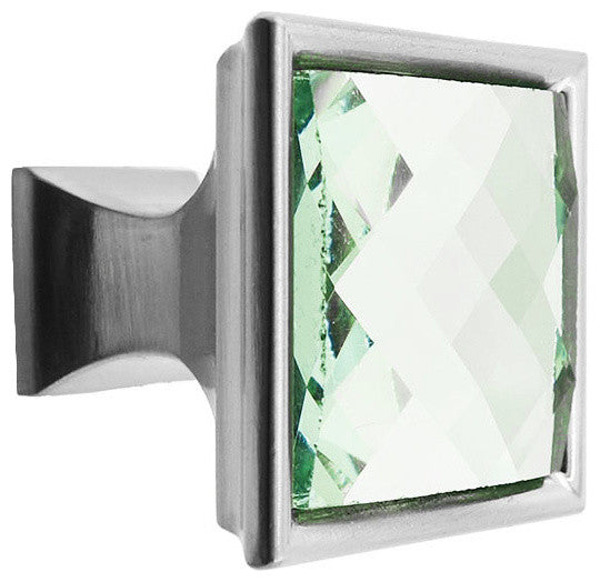 MultiFaceted Silver Snow Brushed Nickel Madison Classic Knob