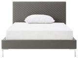 Liz Bed Full, Dark Gray