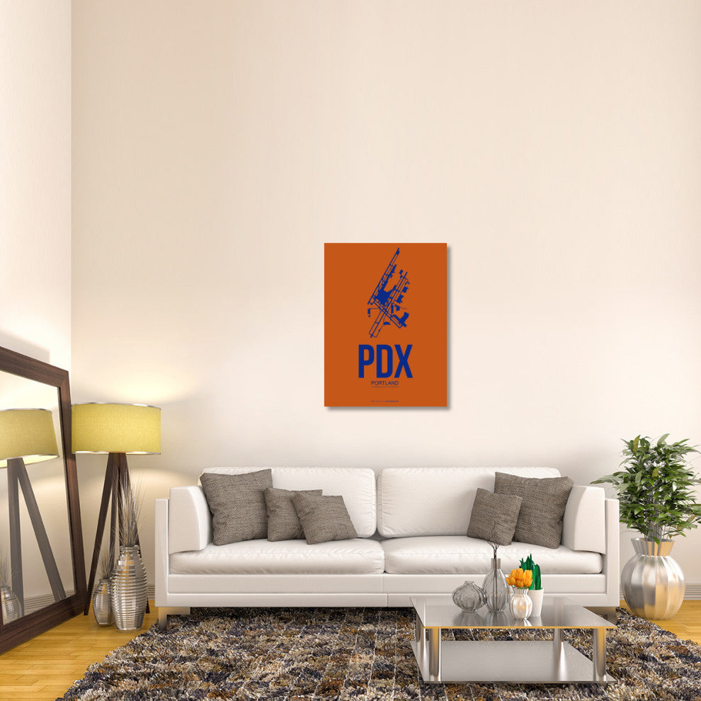 "PDX Portland Poster 1" Fine Art Print