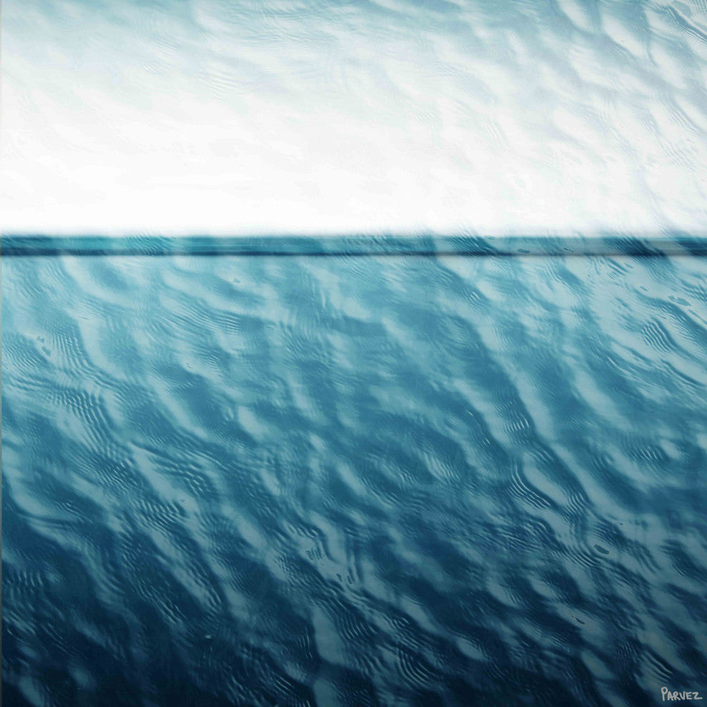 "Waves" Print on Canvas, 24"x24"