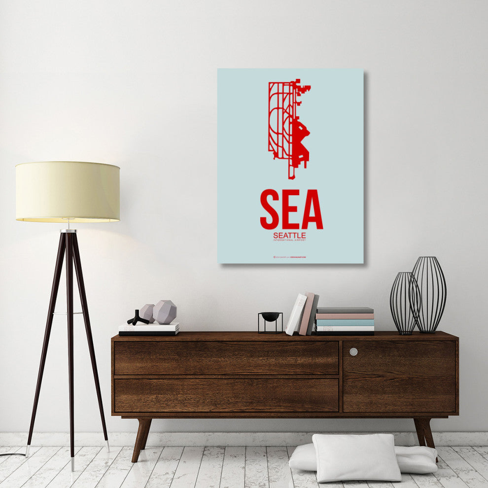 "SEA Seattle Poster 1" Fine Art Print