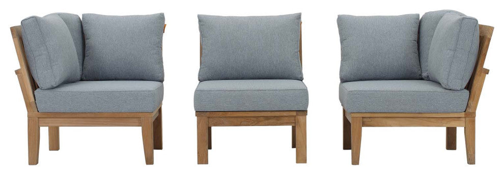 Marina 3 Piece Outdoor Patio Teak Set