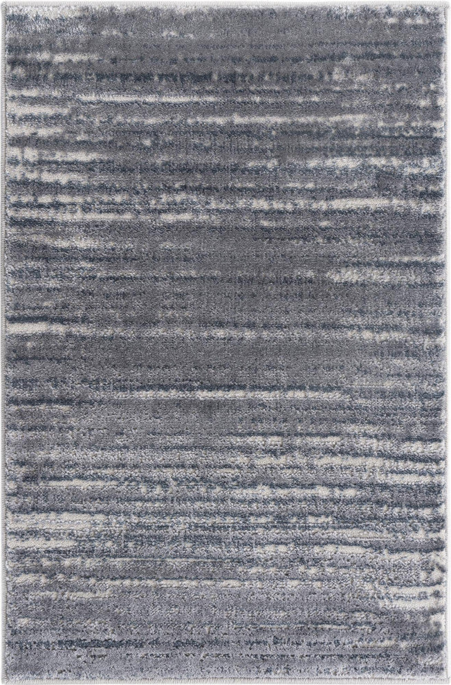 Unique Loom Oasis Calm Area Rug, Gray, 2'' 0 X 3'' 0 Rectangular
