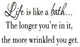 VWAQ Life is Like a Bath Wall Decal Bathroom Wall Quotes Sayings Vinyl Wall Art