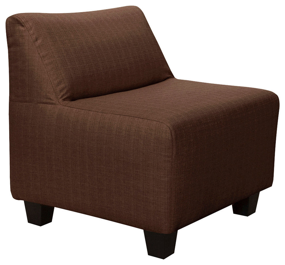 Pod Chair With Cover, Sterling Chocolate