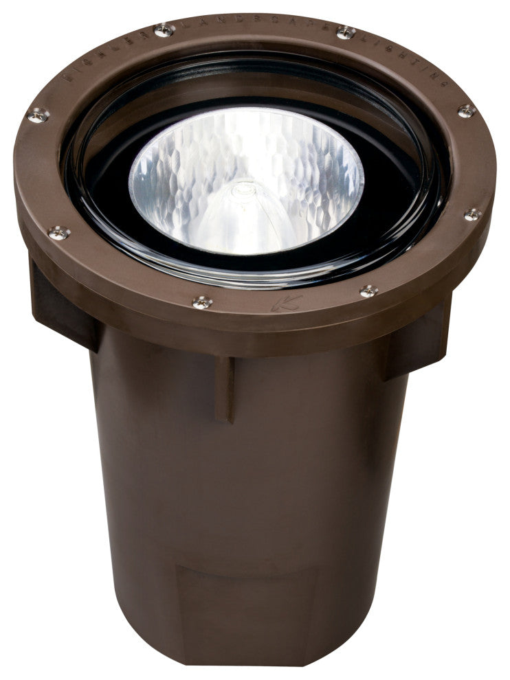 High Intensity Discharge Architectural Bronze In-Ground 1-Light 120V