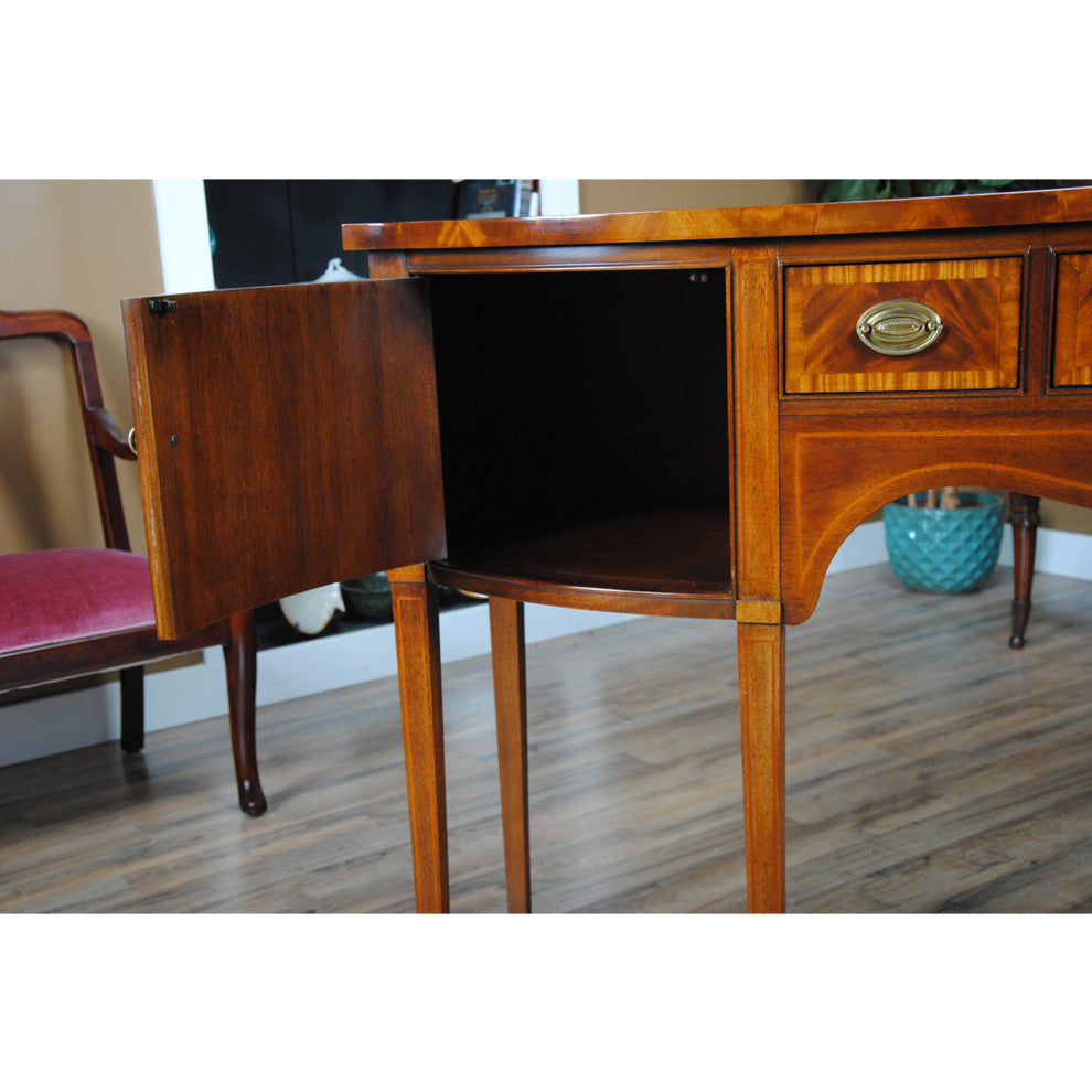 NVIN0253 Vintage Drexel Mahogany Sideboard