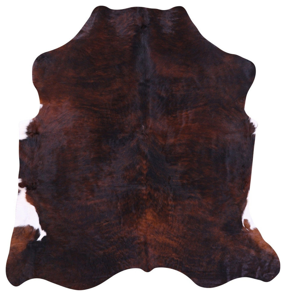 Natural Cowhide Rug 7' 3" X 6' 11" C1994