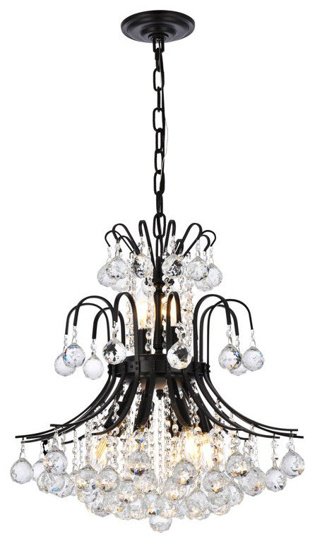 Trish 19" Black Pendant