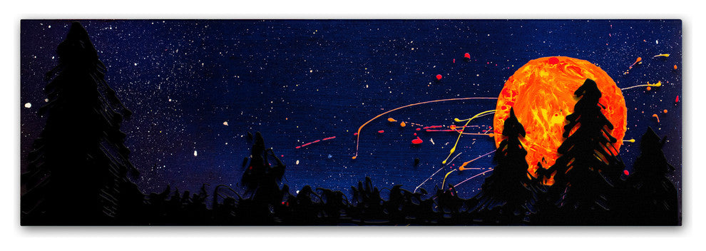 ''Washington Moonrise'' Canvas Art by Roderick Stevens