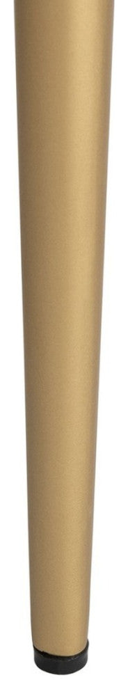 Safavieh Leni Desk, Natural/Brass