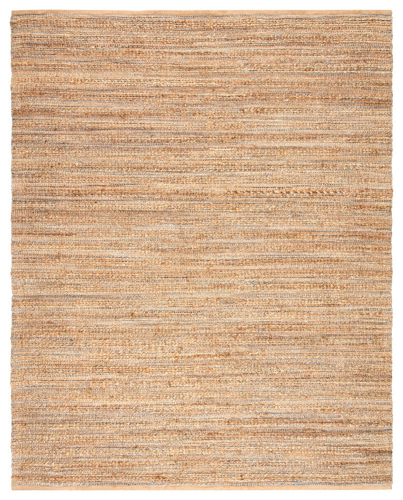 Jaipur Living Canterbury Natural Solid Beige/Blue Area Rug, 9'x12'