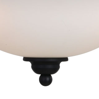 Monrovia 17" Semi-Flush Mount Ceiling Light, Oil Rubbed Bronze
