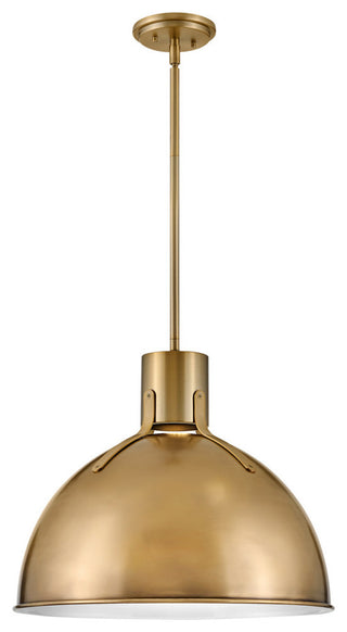 Hinkley Argo Large Pendant, Heritage Brass