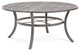 Merge 60" Round Dining Table, Weathered Teak