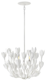 Hinkley 20" Flora Convertible Semi-Flush Ceiling Light, Textured Plaster