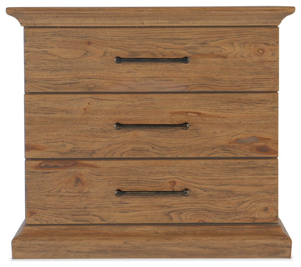 Big Sky Three Drawer Nightstand