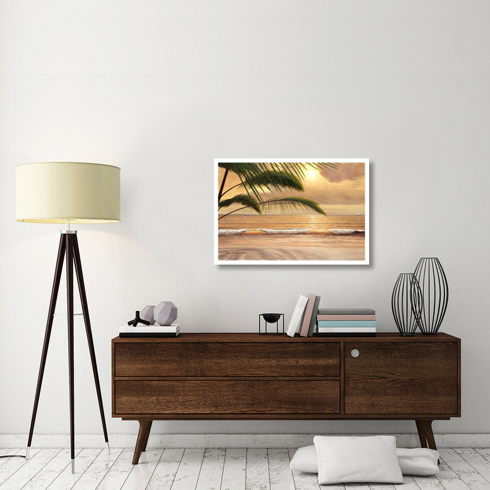 "Sunset Surf" Digital Paper Print by Diane Romanello, 38"x26"