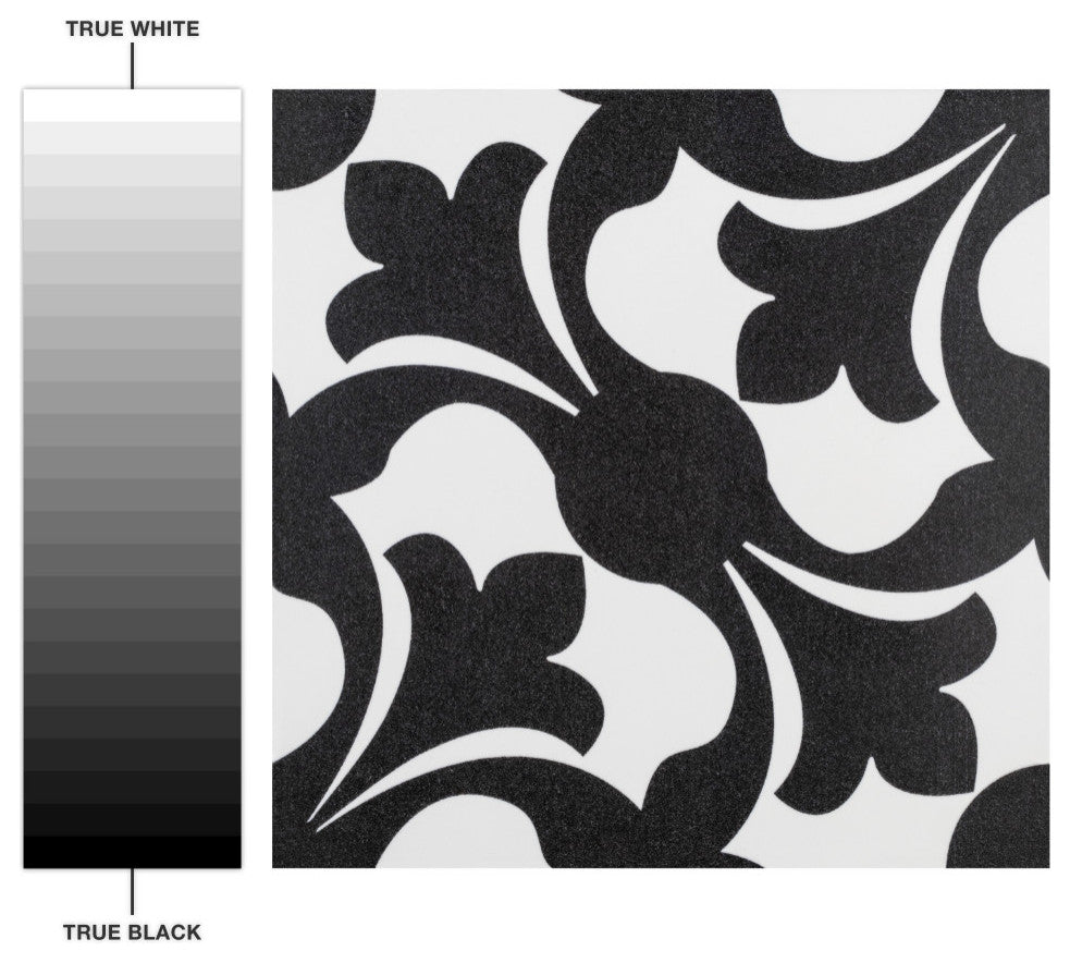 Emotion Nero Ceramic Floor and Wall Tile