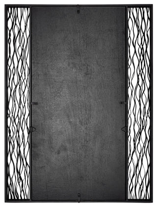 Varaluz 380MI30B Estela 30" W x 40" H Rectangular Steel Framed - Matte Black /