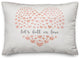 Let's Fall in Love 14x20 Spun Poly Pillow