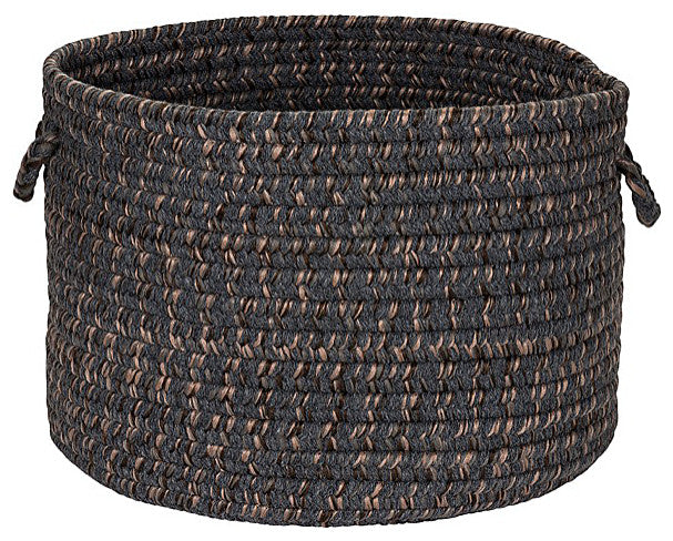 Colonial Mills Basket Hayward  Charcoal Round