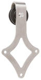 6000 Series Barn Door Hardware Kit, Brushed Steel, 8'