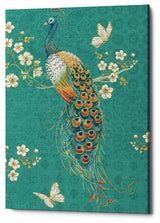 Ornate Peacock XD' by Daphne Brissonnet, Giclee Canvas Wall Art, 40"x60"