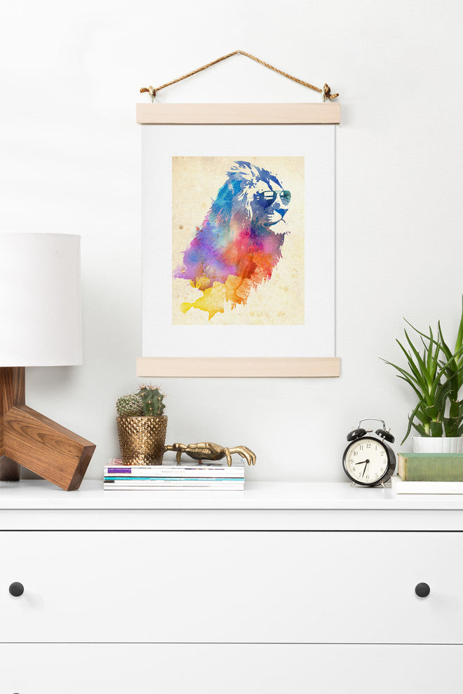 Deny Designs Robert Farkas Sunny Leo Art Print