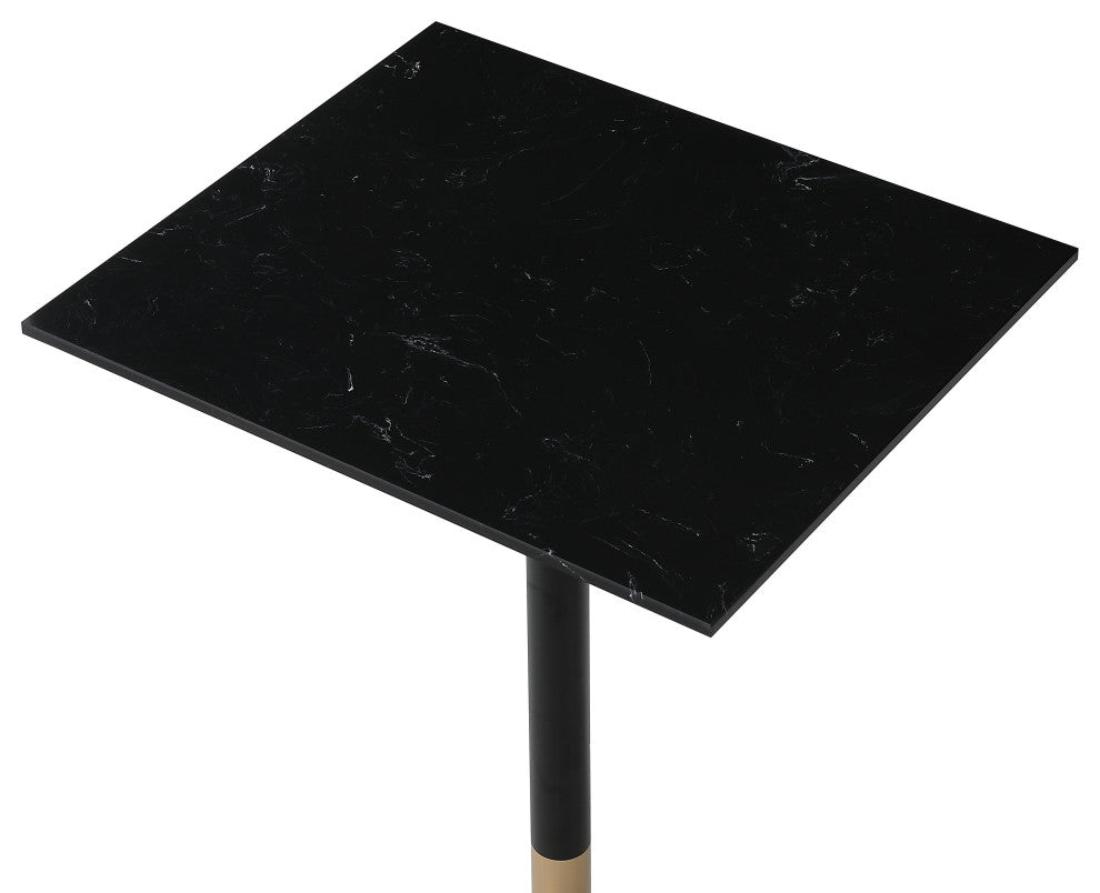 Home Living 28" Pub Table, Black