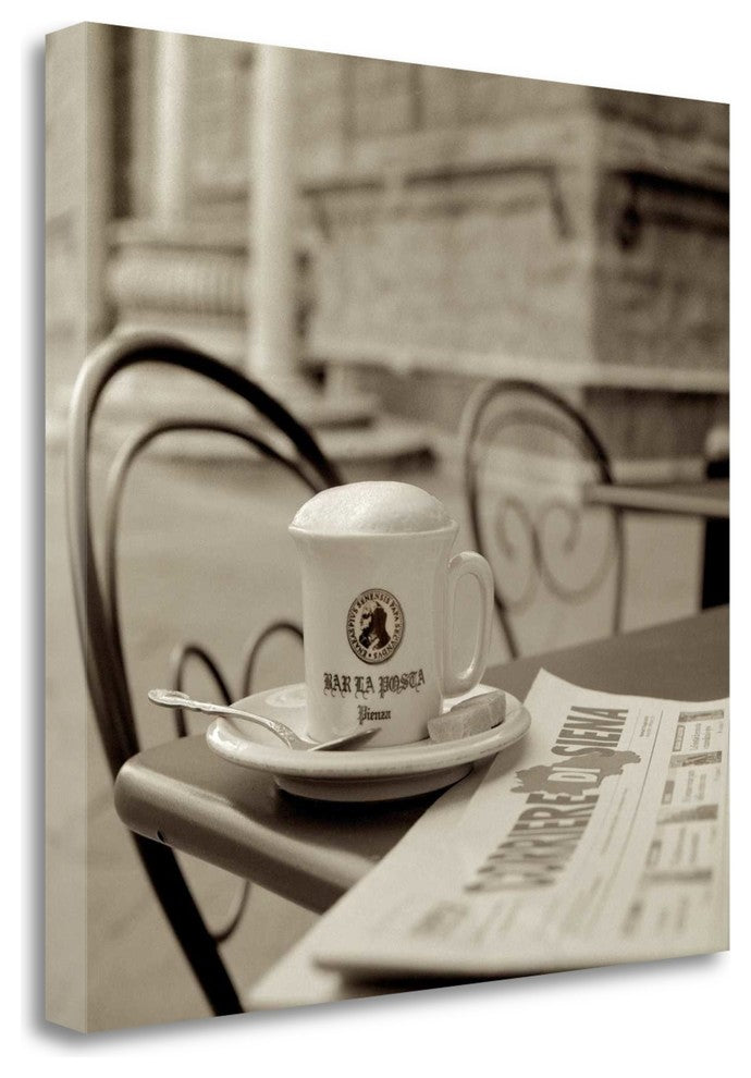 "Tuscany Caffe - 7" By Alan Blaustein, Giclee Print on Gallery Wrap Canvas