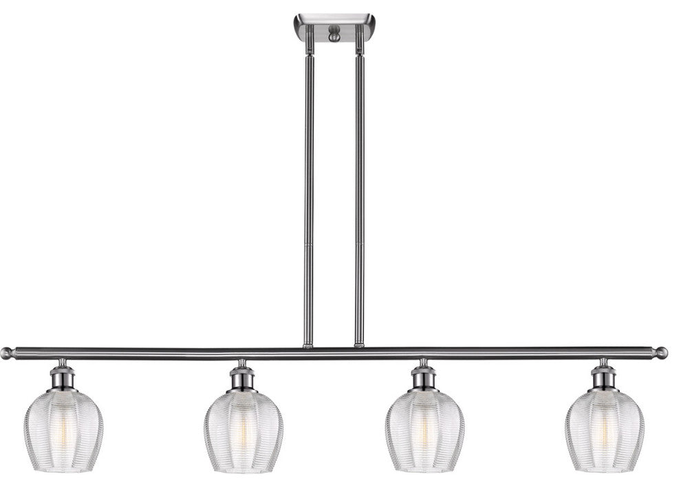 Innovations 516-4I-SN-G462-6 4 Light Island Light, Brushed Satin Nickel