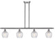 Innovations 516-4I-SN-G462-6 4 Light Island Light, Brushed Satin Nickel
